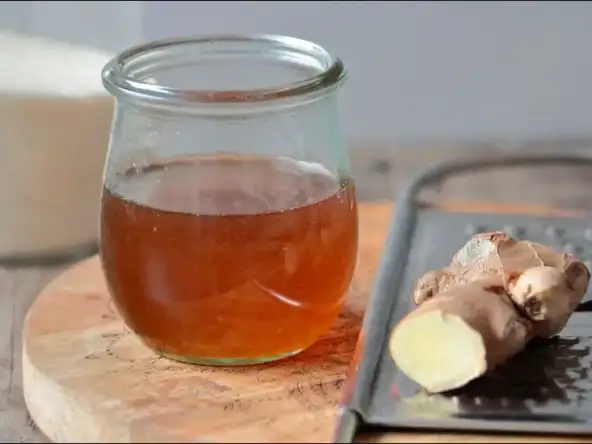 Sirop de gingembre maison