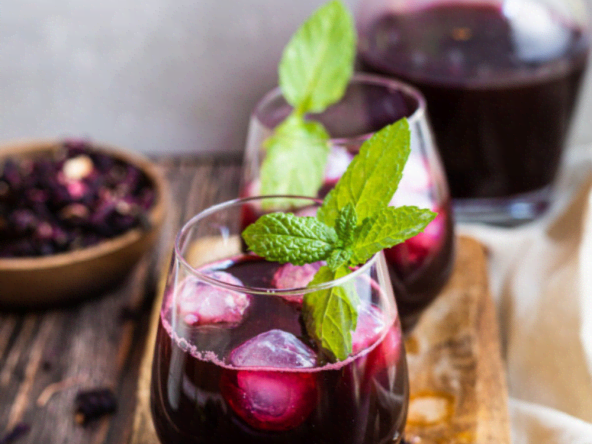 Bissap : le jus de fleurs d’hibiscus séchées, sans gluten