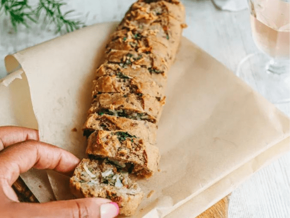 Baguette apéro à l'ail et au persil sans gluten