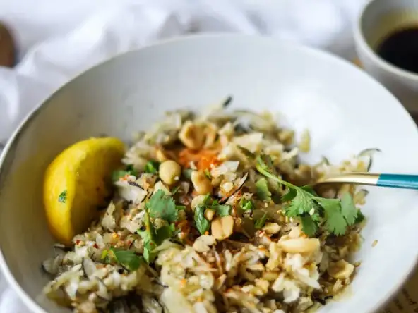 Salade piquante de radis noir à la japonaise