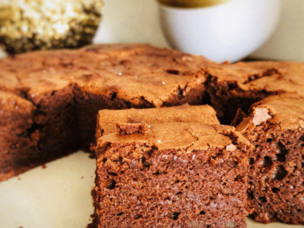 Moelleux chocolat coco cacahuète sans gluten et sans lactose