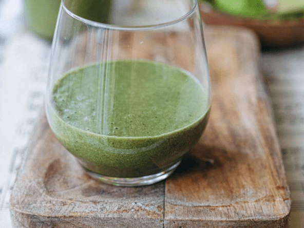 Smoothie au moringa sans gluten