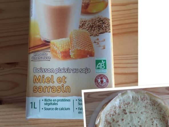Crêpes miel, soja et sarrasin : une recette légère et sans lactose pour la chandeleur