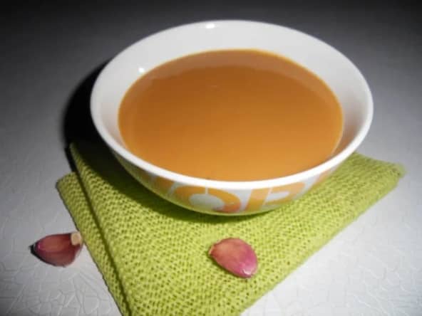 La soupe à l’ail rose, tout le monde l'apprécie 