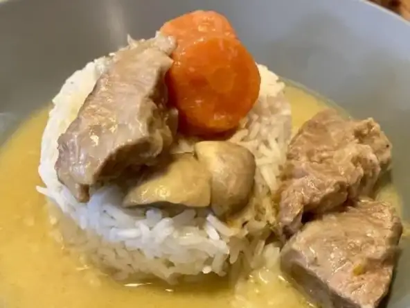 Blanquette de veau d'après le Chef Christian Constant