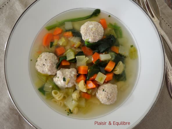 Soupe de noces à l’italienne nourrissante et saine