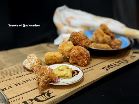 Bouchées croustillantes de chou-fleur au fromage et à la moutarde de Yotam Ottolenghi