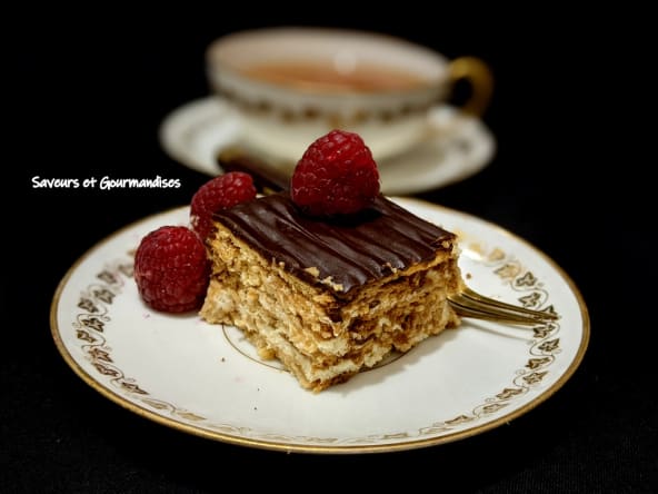 Gâteau chocolat aux petits Lu et crème au mascarpone