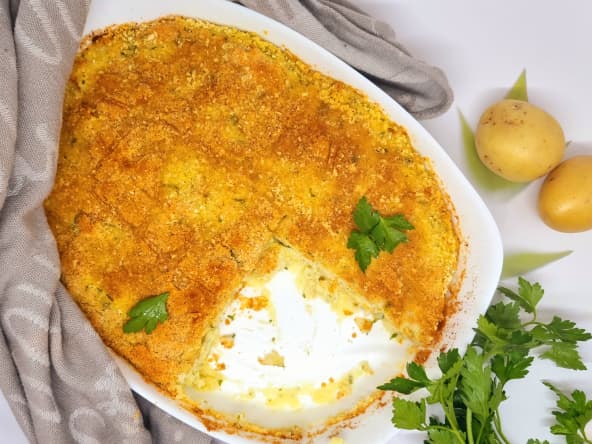 Brandade de morue avec pommes de terre