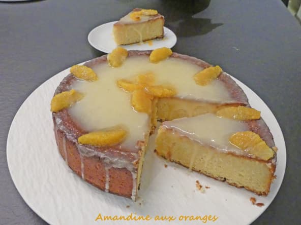 Amandine au jus d'orange