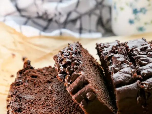 Gâteau chocolat banane