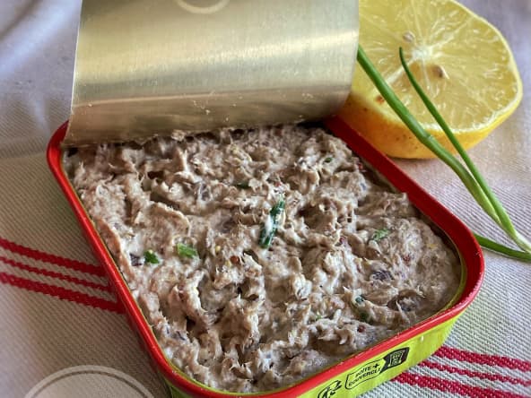 Rillettes de sardines au St Moret