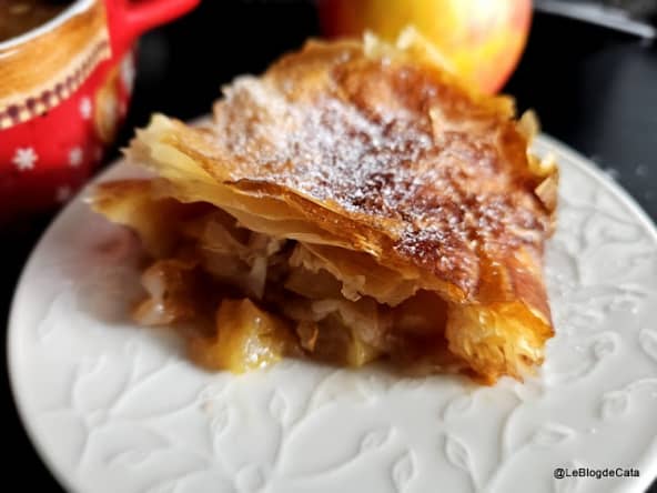 Croustade pommes cannelle sans sucre
