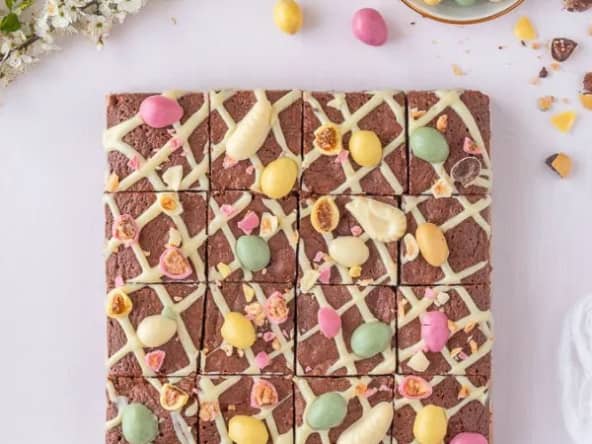 Brownie au chocolat de Pâques