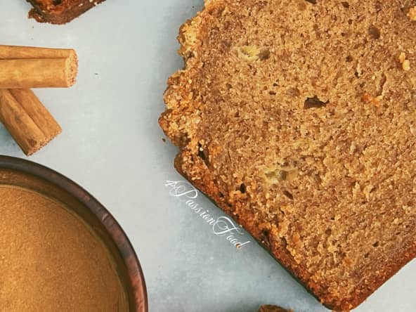 Banana bread au beurre noisette et streusel gourmand à la cannelle