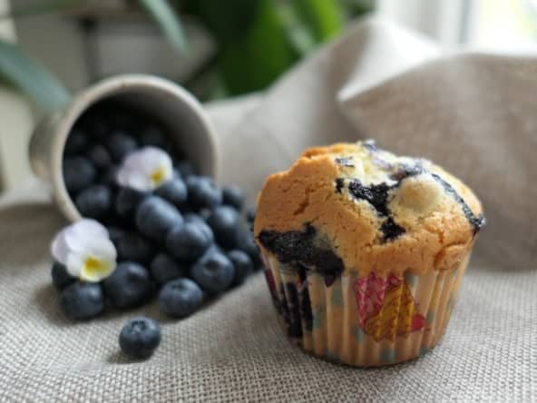 Muffins aux myrtilles (comme chez Starbucks)