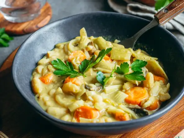 Blanquette vegan de haricots blancs