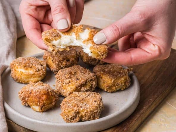 Nuggets d'halloumi pour l'apéro ou en salade