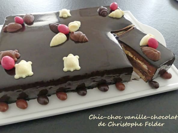 Chic-choc vanille-chocolat de Christophe Felder
