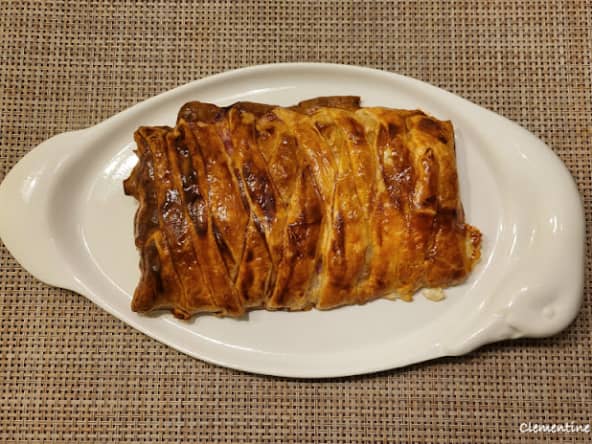 Feuilleté au jambon et au Gouda