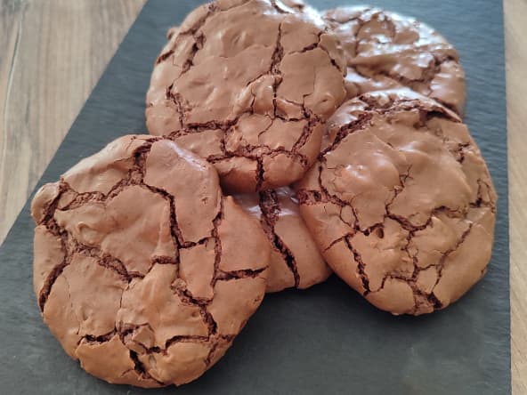 Cookies brownie moelleux et croquant en même temps !