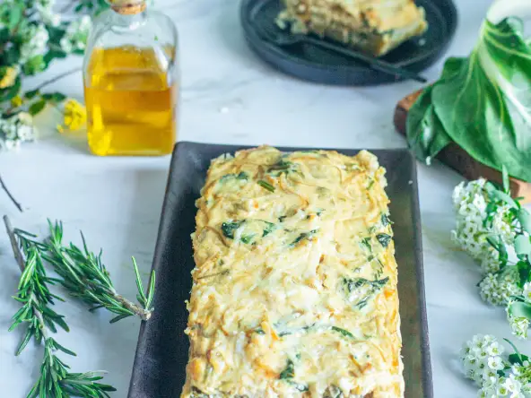 Quiche aux blettes et au fromage de chèvre