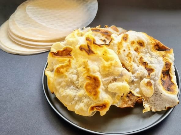Les chips de riz... ça croustille à l'apéritif !