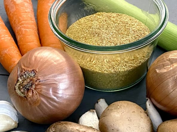 Bouillon de légumes en poudre au déshydrateur : préparation facile et saine