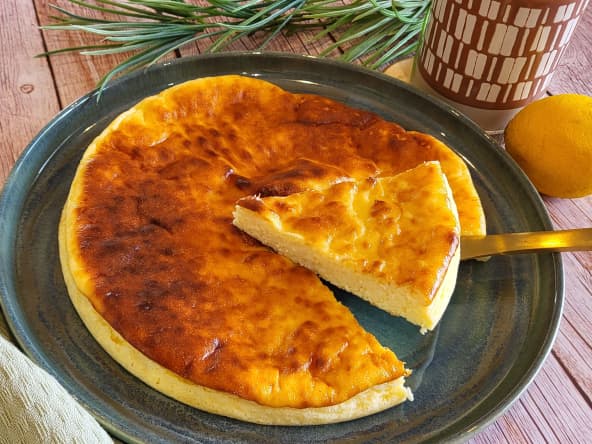 Gâteau à la brousse et au citron : une recette pleine de fraîcheur