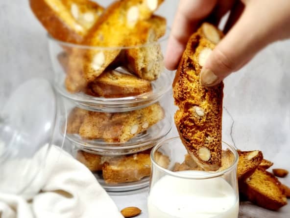 Croquants aux amandes, une gourmandise sans lactose