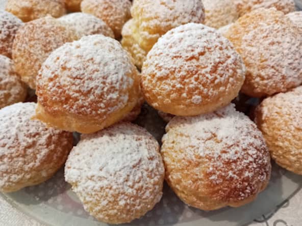 Les petites chouquettes au craquelin encore plus gourmandes