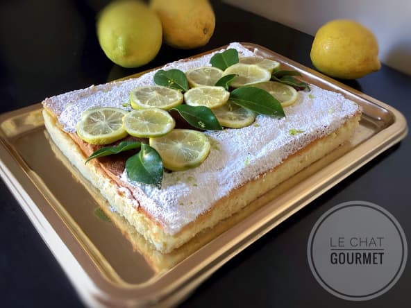 Gâteau magique au citron jaune