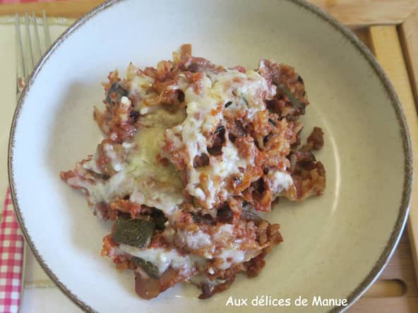 Le gratin camarguais à la chair à saucisse