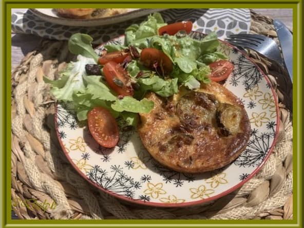 Petits flans de courgette au parmesan pour une entrée de saison