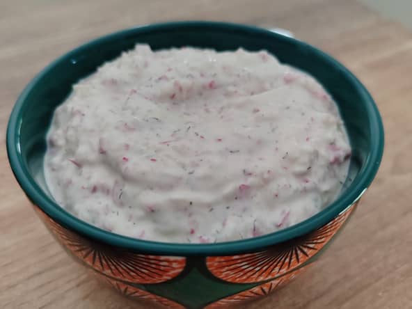 Tzatzki de radis : un mezzé classique