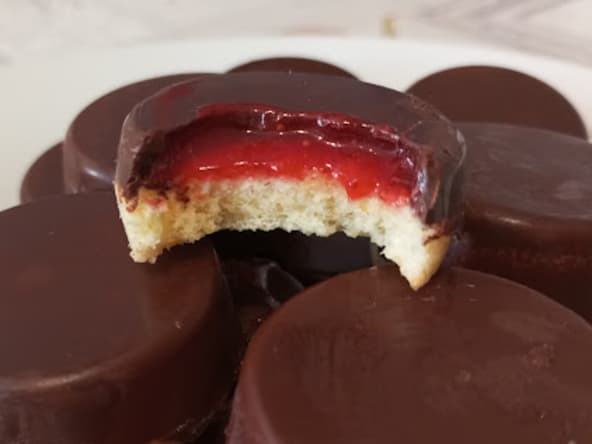 Les petites bouchées gourmandes à la fraise façon Pim's