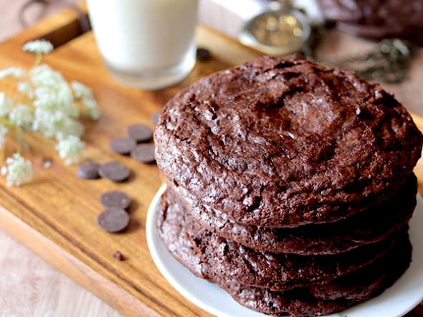 Brownie cookies sans gluten sans lait sans oeufs