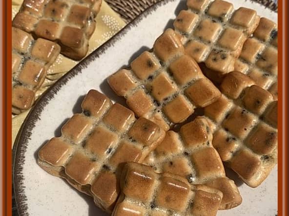 Petits gâteaux au beurre de cacahuètes crunchy et chocolat