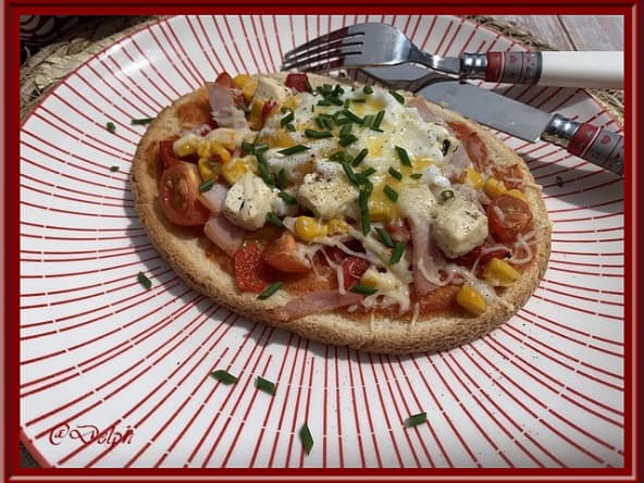 Bruschetta à la Provençale base sauce tomate