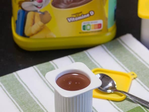 Petits pots de crème au Nesquik : régressif !