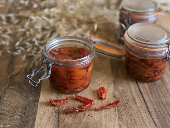 Comment préparer des bocaux de tomates confites maison