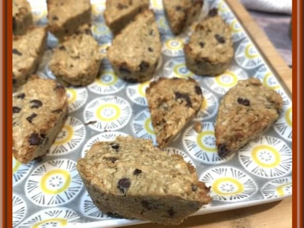 Bouchées aux flocons d’avoine et pépites de chocolat