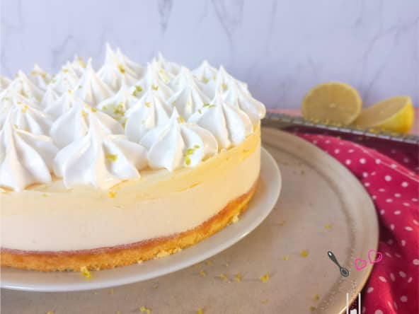 Gâteau nuage au citron et sa meringue italienne