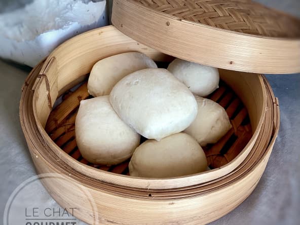Pain chinois à la vapeur extrêmement moelleux