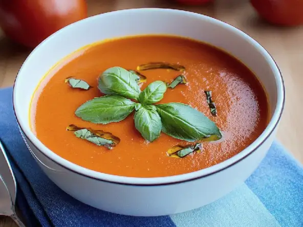 Recette de soupe tomate Thermomix