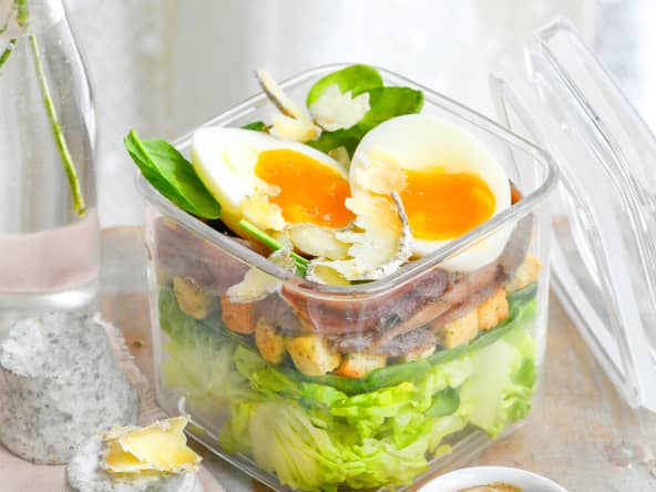 La salade Caesar revisitée avec du Mâconnais AOP