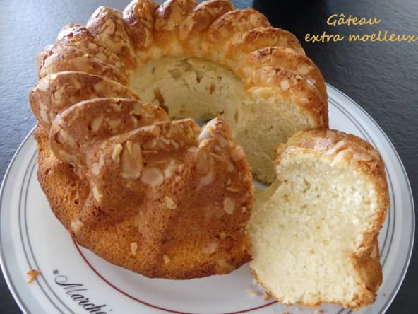 Gâteau extra moelleux sans beurre