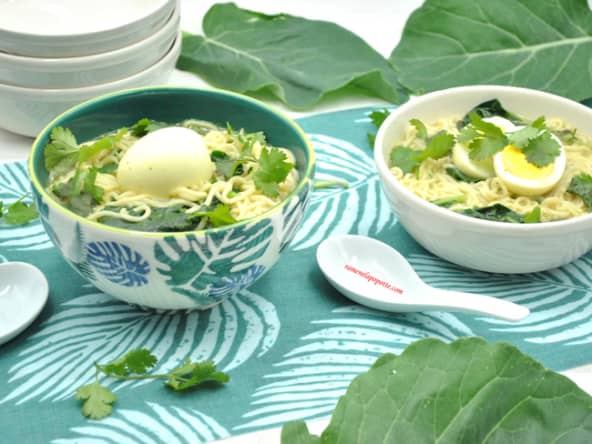 Une recette pour cuisiner avec des sachets de nouilles au curry