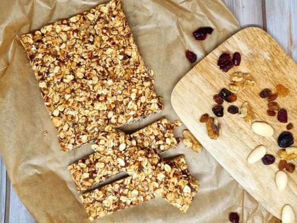 Barres de céréales, une alternative aux biscuits