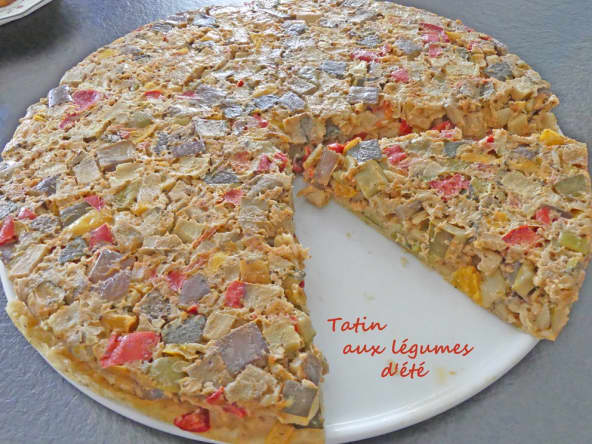 Tatin aux légumes de Provence